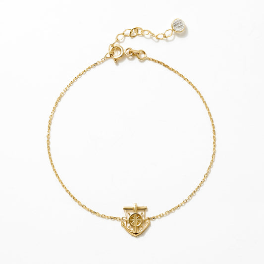 Anchor And Helm Bracelet